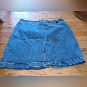 St. John's Bay Blue Denim Skort